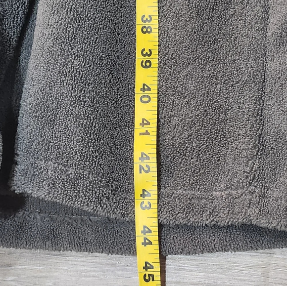 MDRNST grey fleece mens robe - Picture 5 of 5